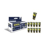 Niken Led Ampul T10 Canbus Park Ledi 18 Ledli 6500K Beyaz 12V-24V 10'Lu Paket