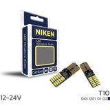 Niken LED Ampul T10 Canbus Park Ledi 24 Ledli 12-24V - Beyaz