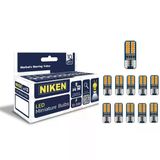 Niken Led Ampul T10 Canbus Park Ledi 24 Ledli 6500K Turuncu 12V-24V 10'Lu Paket