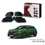 Niken Nıken 006PE230501 - 3D Paspas Peugeot 308 2022- - Siyah