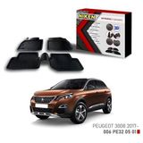 Niken Nıken 006PE320501 - 3D Paspas Peugeot 3008 2017- - Siyah
