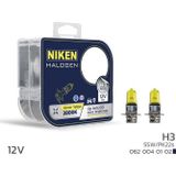Niken Nıken 12V H3 55W Sarı Işık Ampul Pk22S 2800K (1 Tk )