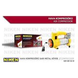 Niken Nıken Hava Kompresoru Sarı Metal Govde 12V
