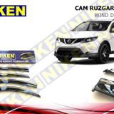 Niken Nissan Qashqai 2014 Rüzgarliği 4 Kromlu Cam