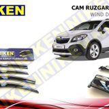 Niken Opel Mokka 2012 Rüzgarliği 4 Kromlu Cam