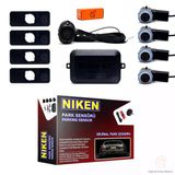 Niken Orjinal Lens Gorunumlu Sesli Park Sensoru (Siyah-Beyaz-Gri)