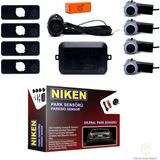 Niken Orjinal Lens Görünümlü Sesli Park Sensörü Siyah