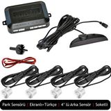 Niken Park Sensörü Led Ekranlı Türkçe İkazlı Beyaz