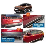 Niken Peugeot 3008 Full Krom Seti Komple Nikelajı Kaplama 2017+