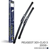 Niken Peugeot 301-CLIO 3 2008- Araca Özel Silecek Drstr - Siyah