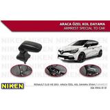 Niken Renault Clio 4 Kol Dayama Kolçak Vidasız Konsol Niken