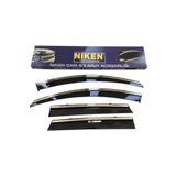Niken Renault Clio 5 Niken Kromlu Cam Rüzgarlığı 4lü Set 2020 ve Üstü
