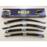 Niken Renault Fluence 2009-2018 Niken Kromlu Cam Rüzgarlığı 4'lü