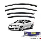 Niken Renault Fluence Cam Rüzgarlığı Kromlu Niken