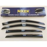 Niken Renault Megane 4 Sedan Rüzğarlığı 4 Kromlu Cam