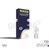 Nıken T10 Park Ampulu W5w W2.1x9.5d 12V 10Lu (10 Adet)