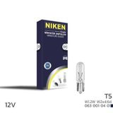 Nıken T5 Mınyatur Ampul W1.2w W2x4.6d 125 10Lu (10 Adet)