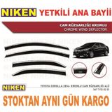 Niken Toyota Corolla 2014 Kromlu Cam Rüzgarlığı