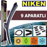 Niken Toyota Yaris 1999-2005 Siyah Muz Silecek Takımı
