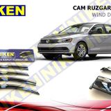 Niken Volkswagen Jetta 2011 Kromlu Cam Rüzgarlığı