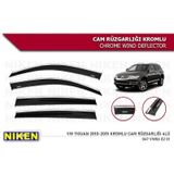 Niken Volkswagen Tiguan 2009 Kromlu Cam Rüzgarlığı