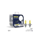 Niken Yellow 12v 55w H4 Halojen Sarı Işık Ampul 2800k 1550 Lumen