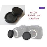 NİKON 18-135mm OBJEKTİF ARKA KAPAĞI, NİKON 18 135 OBJEKTİF KAPAĞI