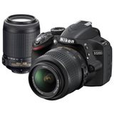 Nikon D3200 18-55mm VR + 55-200mm VR Lens DSLR Fotoğraf Makinesi
