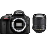 Nikon D3400 18-105mm VR Lens DSLR Siyah Fotoğraf Makinesi