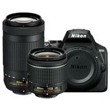 Nikon D3500 + 18-55mm + 70-300mm DSLR Fotoğraf Makinesi