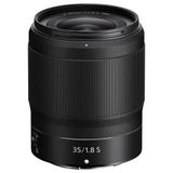 Nikon Z 35 mm f/1.8 S Aynasız Makine Lensi