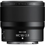 Nikon Z MC 50Mm F/2.8 Aynasız Fotoğraf Makinesi Lensi (Karfo Karacasulu Garantili)
