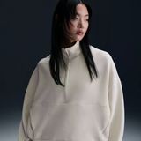Nikr 24.7 Impossiblysoft Dri-Fıt Hz Kadın Bej Sweatshirt