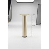 NİKSA METAL Boru Orta Ayak Bonj-17cm-Modern Metal Mobilya Baza Ayağı-Koltuk Kanepe Berjer Ayak-Ünite Sehpa Ayak