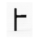 NİKSA METAL Füze Ayak Siyah-17cm-Modern Metal Mobilya Ayağı-Koltuk Kanepe Berjer Ayağı-Ünite Sehpa Ayağı