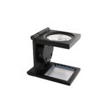 Nikula 25X25 mm Full Çelik Kaplı Katlamalı Büyüteç