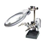 Nikula-Ayarlanabilir Başlıklı Elektronikçi Yardım Lehim Büyüteç - Beyaz - Belirtilmemiş - Seçeneksiz