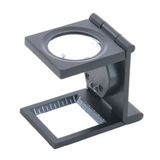 Nikula Th-9005b 25 x 25 mm Full Çelik Kaplı Katlamalı Büyüteç