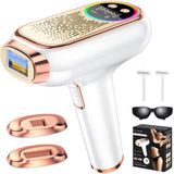 Nıkyjm Ipl Lazer Epilasyon Cihazları - Işınlama Alanı 6,8 Cm², 3 Gelişmiş Fonksiyon Hr/Sc/Ra, 9 Enerji Seviyesi, 999.999 Işık Atımı Erkek/Kadın/Yüz/Bikini/Vücut İçin Lazer Epilasyon