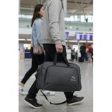 nil-01 UNISEX HAVLU KUMAŞ HOSTES VALİZ SEYAHAT TATİL SPOR HASTANE ÇOK GÖZLÜ EL VE OMUZ ÇANTASI KABİN BOY - Füme