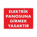 Nil Avm Elektrik Panosu Levhası 25X35 KOD:1118