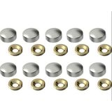 Nil Avm Krom Vida Tapası 16 mm 10 Adet