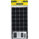 Nil Avm Pacific 6025 Bl Yapışkanlı Keçe 25 mm x 25 mm Siyah