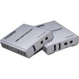 Nil Avm Senseı 60 Metre 1080P Cat6 Kvm Extender (Hdmı+Usb+Ir)