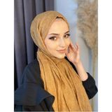 Nil Butik Bambu Kraş Şal - Gold