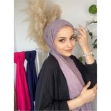 Nil Butik Bambu Kraş Şal - Lila