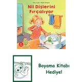 Nil Dişlerini Fırçalıyor + Boyama Kitabı