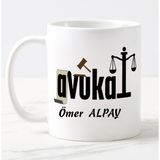 Nil Hediye Avukat Temalı Kupa