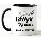 Nil Hediye Edebiyat Öğretmeni Temalı Kupa