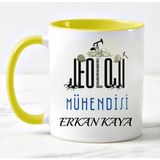 Nil Hediye Jeoloji Mühendisi Kupa Bardağı Sarı